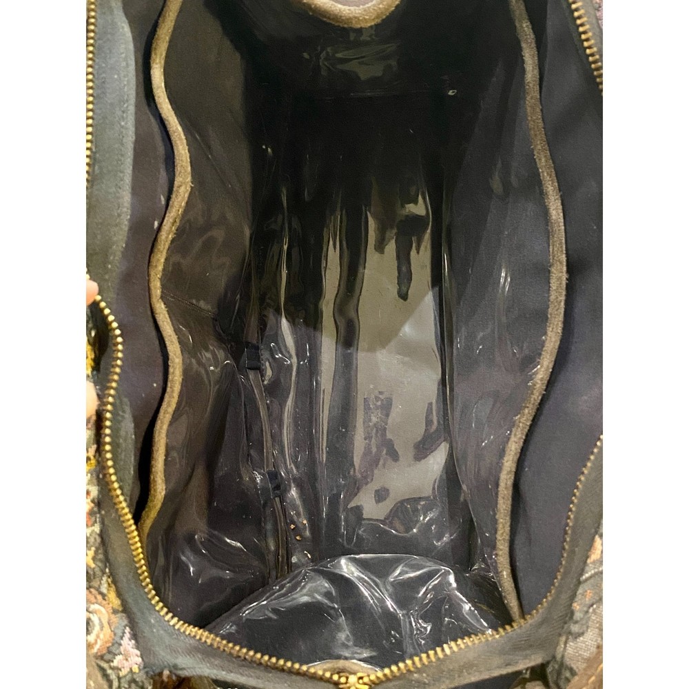 French Luggage Company Carry On Bag. Talon Zipper. Rare pattern. - Picture 8 of 10